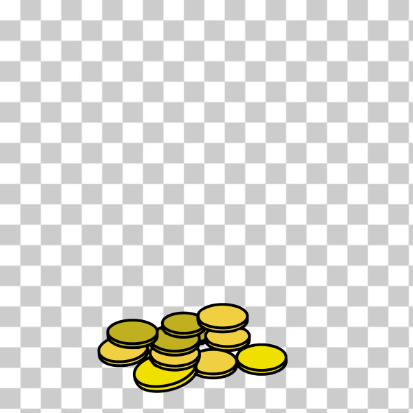 cash,chinkers,clip art,clipart,coin,coins,Euro,euros,finance,gold,money,stack,dibs,svg,freesvgorg