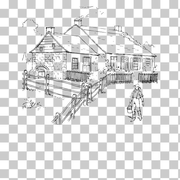 country,home,house,living,man,manor,residence,svg,freesvgorg