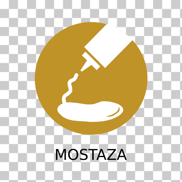 brown,circle,Mustard,round,sign,svg,symbol,Alérgeno Mostaza Mustard Allergen,freesvgorg