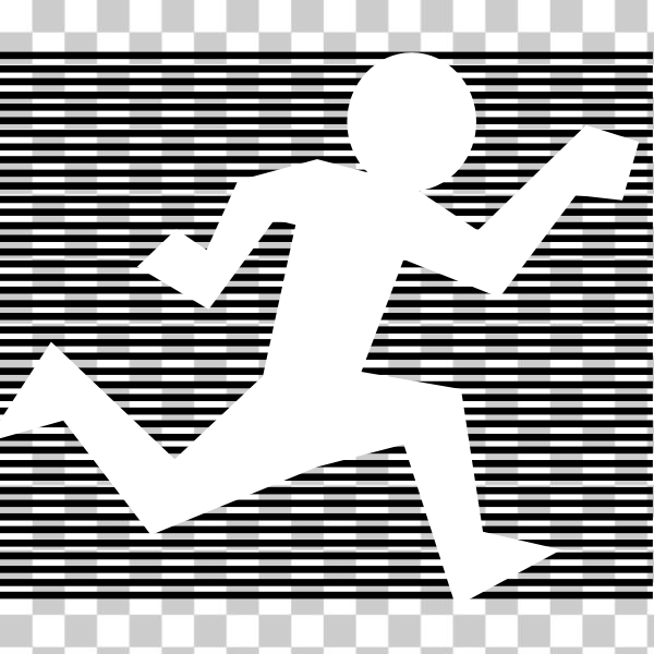 black,Logo,run,runner,running,svg,white,running man,freesvgorg