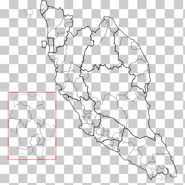 Asia,blank,Malaysia,map,Maps of Malaysia,postcode,province,state,svg,freesvgorg