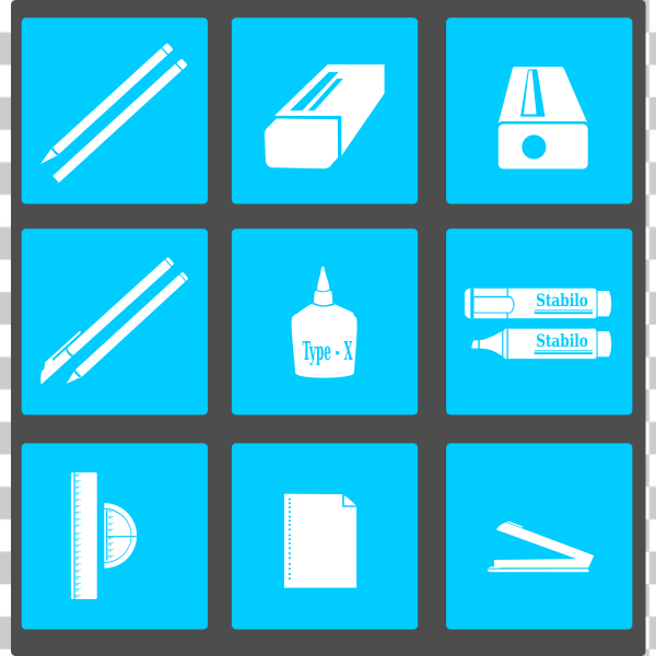 ballpoint,books,eraser,Icons,office,pencil,ruler,stationery,study,icon pack,svg,freesvgorg