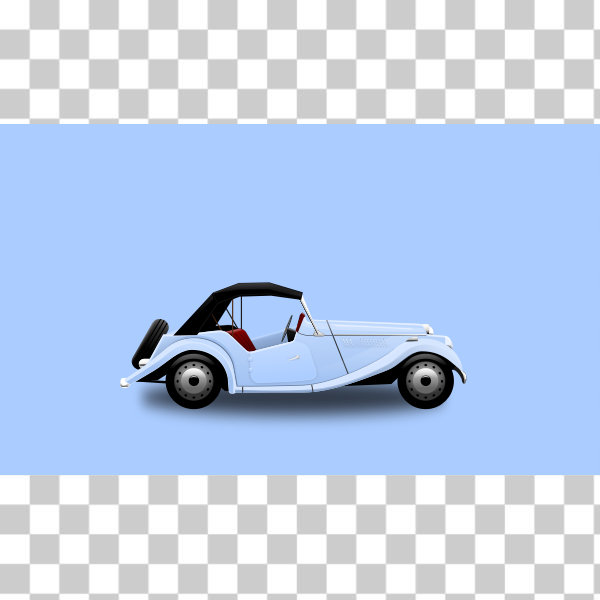 blue,car,classic,oldies,professional,retro,svg,vehicle,soft gradient,freesvgorg