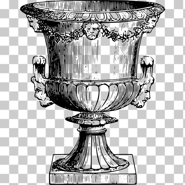 Free: SVG Ornate cup - nohat.cc