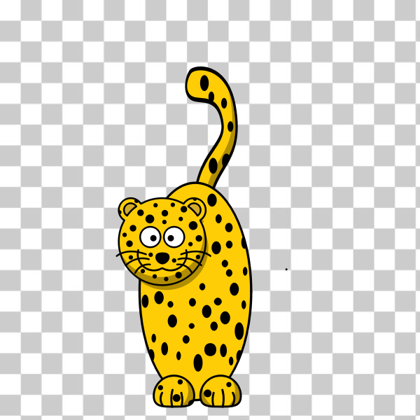 cheetah,dots,hunting,leopard,svg,wild,yellow,freesvgorg