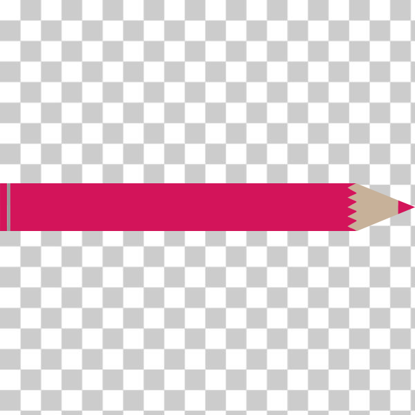 crayon,drawing,implement,pencil,pink,red,svg,writing,freesvgorg