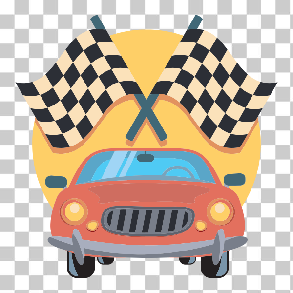 automobile,car,checkered,drive,flags,icon,race,svg,freesvgorg