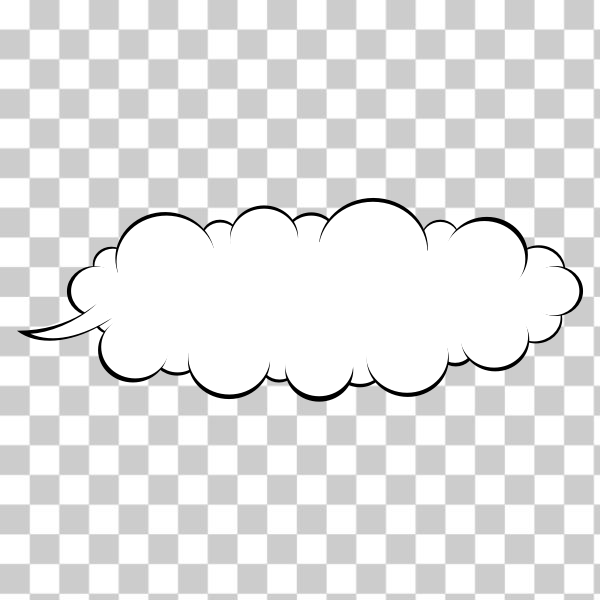 freesvgorg,black,cloud,dialogue balloon,speech balloon,speech bubble,speech-balloon,svg,word balloon