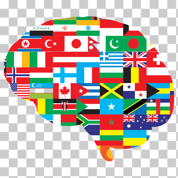 art,borders,brain,cartography,Continents,Cooperation,countries,svg,freesvgorg