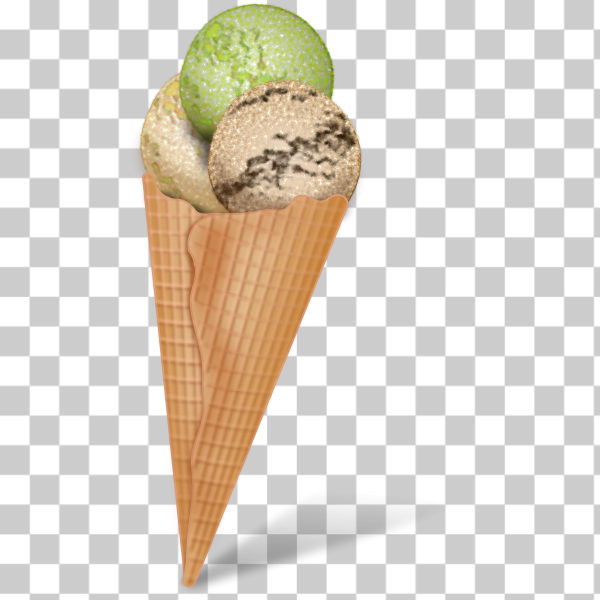 ball,cone,food,green,ice cream,ice-cream,snack,svg,freesvgorg
