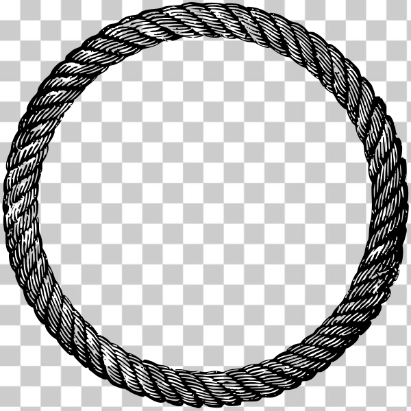 black,border,circle,frame,rope,round,svg,freesvgorg