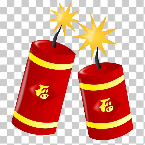 celebration,China,chinese new year,firecracker,fuse,holiday,svg,freesvgorg