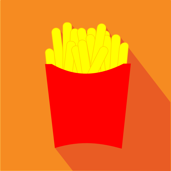chips,fast food,french fries,icon,potato,takeout,Fast food,French fries,remix+192565,svg,freesvgorg