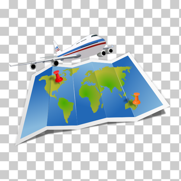airbus,flight,jet,jumbo,map,maps,travel,vacation,World Map,clipart_issue,svg,freesvgorg