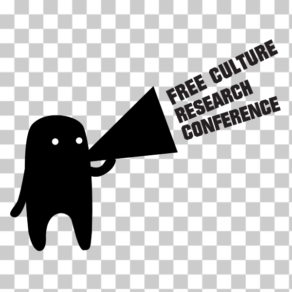 conference,culture,free,Logo,Research,small,svg,Free Culture Research Conference Logo,freesvgorg