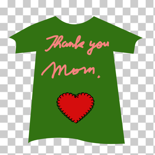 freesvgorg,green,heart,mom,slogan,svg,T-Shirt,Thank,thank you,mothers day,MothersDay2015