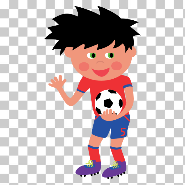 ball,boy,child,football,kid,male,play,Comic characters,svg,freesvgorg