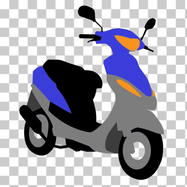 blue,gray,grey,machine,scooter,svg,transportation,freesvgorg