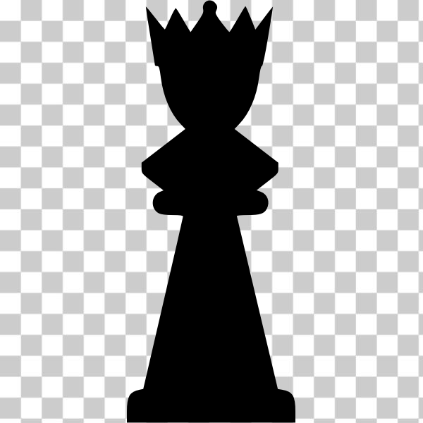 Free: SVG Chess piece silhouette 