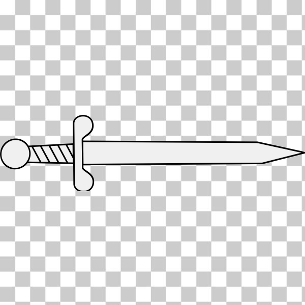 Free: SVG Simple medieval sword - nohat.cc