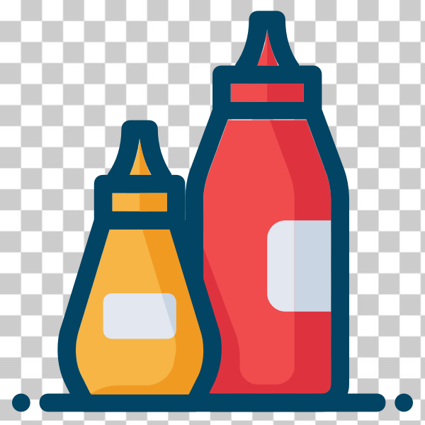 clipart,condiments,food,icon,ketchup,Mustard,silhouette,pd_issue,svg,freesvgorg