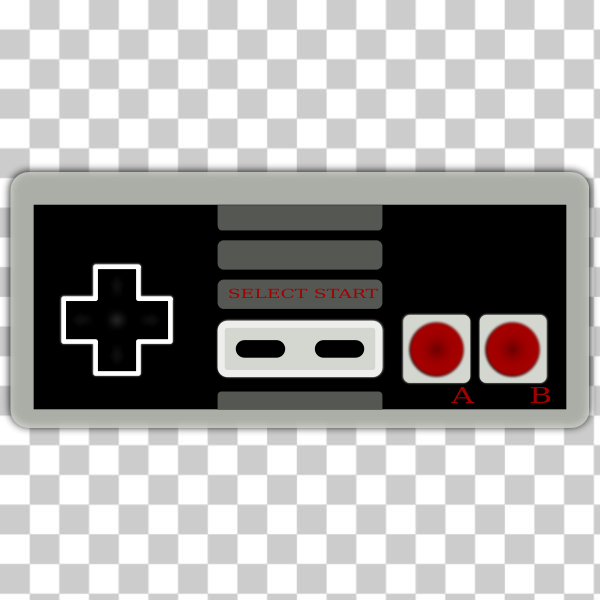 freesvgorg,8-bit controller,controller,entertainment,gaming,nintendo,openclipart,svg,video game,clipart_issue