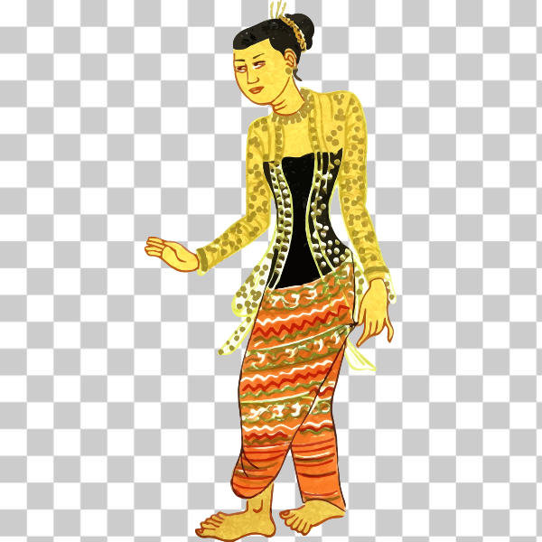 antique,Burma,Burmese,character,Myanmar,prince,vintage,Comic characters,svg,freesvgorg