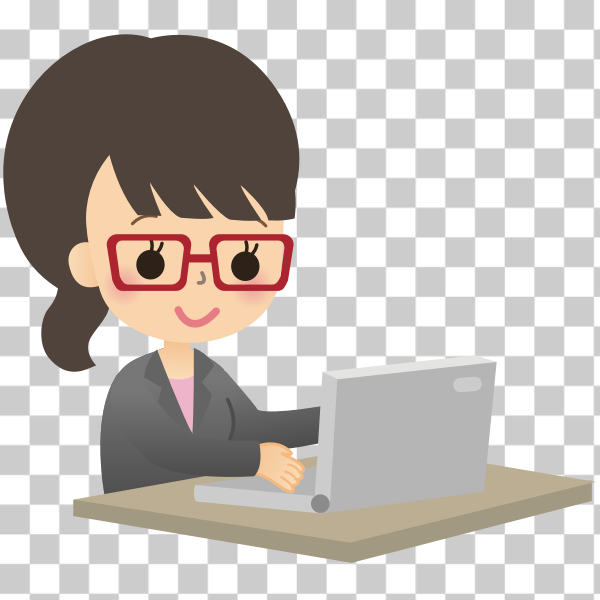 business,computer,desk,eyeglasses,female,girl,lady,Decideware Images,svg,freesvgorg
