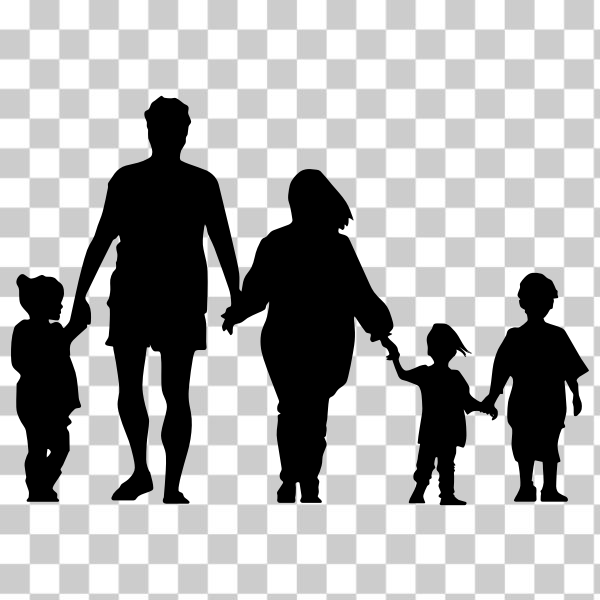 boy,child,dad,daughter,family,father,female,Dancing Silhouette,svg,freesvgorg