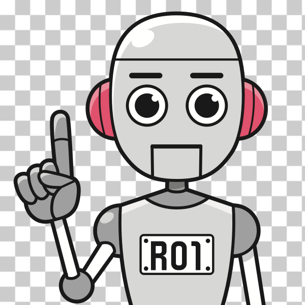 android,cyborg,droid,kawaii,machine,outline,robot,sci-fi,Non-Human Beings,svg,freesvgorg