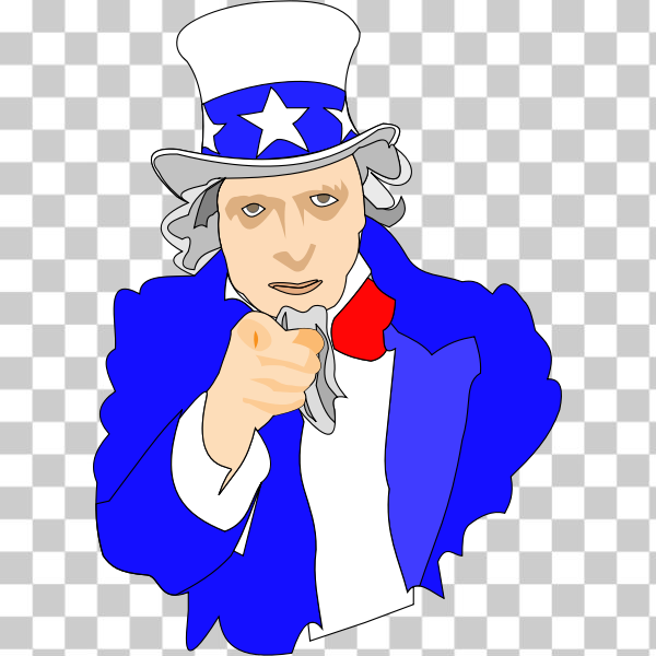 cartoon,finger,man,openclipart,pointing,svg,Uncle Sam,Reading deck,freesvgorg