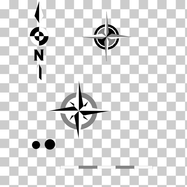 Free: SVG Different compass symbols - nohat.cc