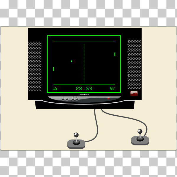 console,games,Italy,joystick,play,television,video,vintage,svg,freesvgorg