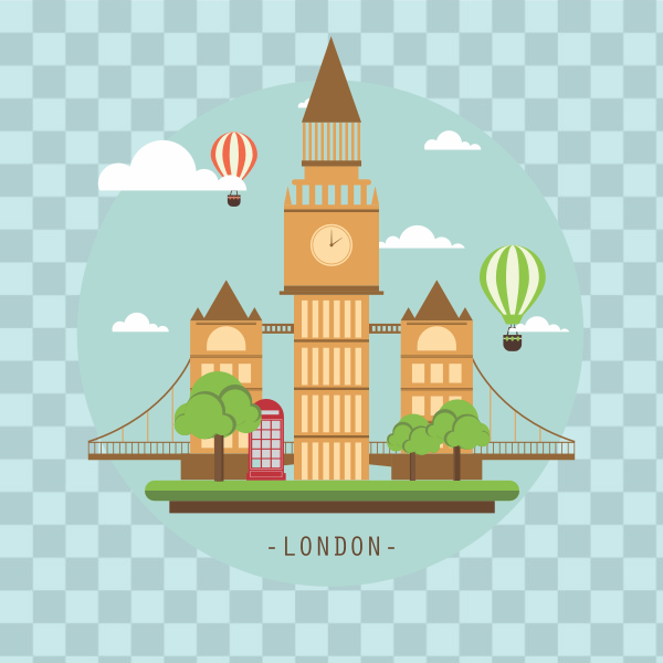 air,balloons,Ben,big,box,bridge,Britain,clock,landmarks,London,svg,freesvgorg