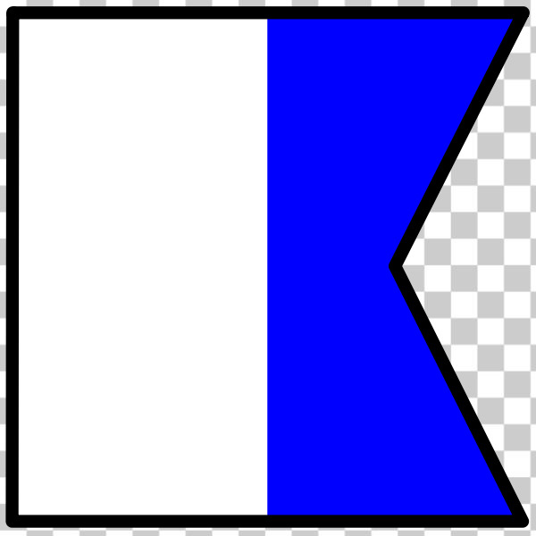 alpha,blue,flag,nautical,signal flag,svg,white,freesvgorg