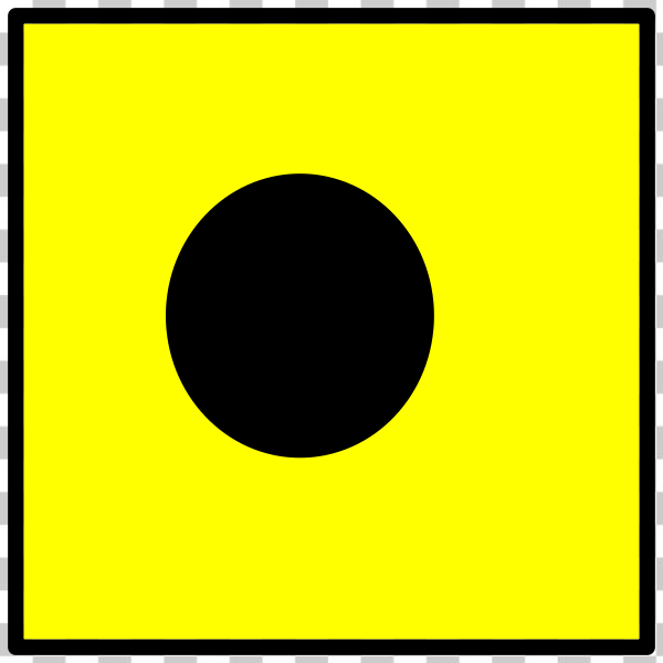 black,flag,India,nautical,signal flag,svg,yellow,freesvgorg