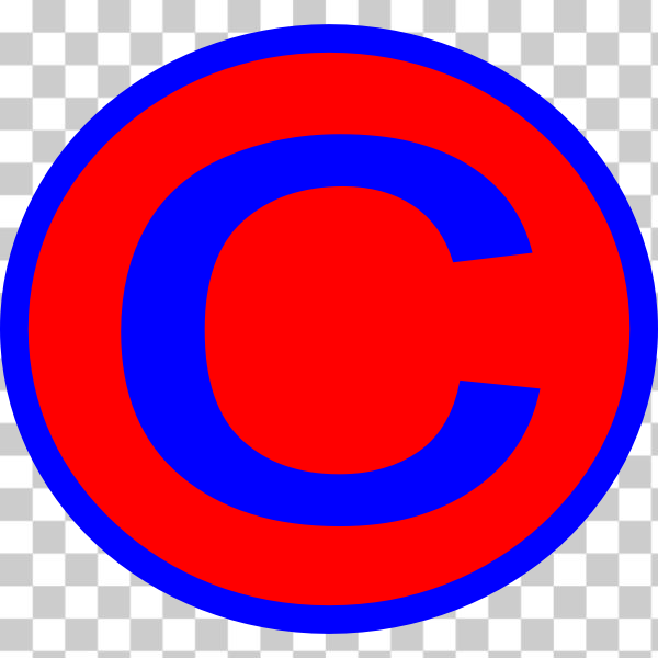 blue,circle,copyright,red,sign,symbol,Trademark,C letter,svg,freesvgorg