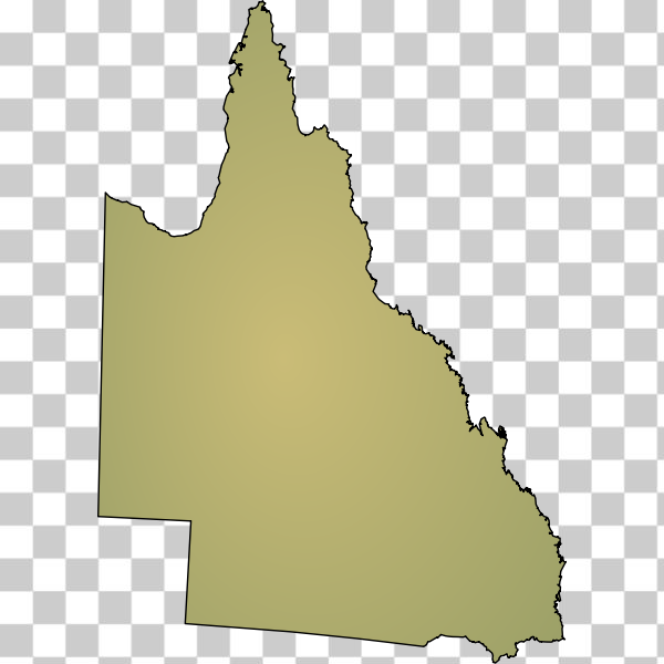 Australia,geographic,map,queensland,shaded,svg,freesvgorg