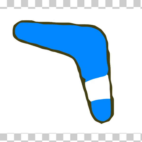 blue,Boomerang,curve,stripe,toy,wind,svg,freesvgorg