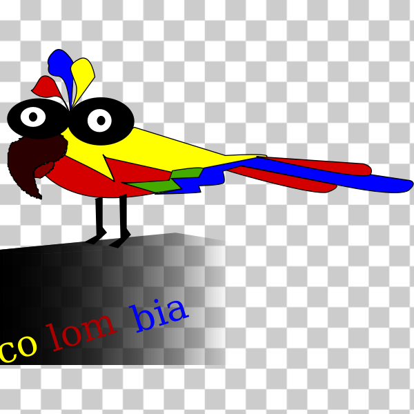 beak,bird,clip-art,graphics,illustration,line,songbird,Perching bird,guacamayo colombiano,svg,freesvgorg