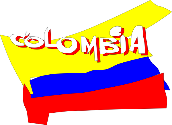 blue,Colombia,columbia,design,flag,Logo,patriotism,red,waving,yellow,svg,freesvgorg
