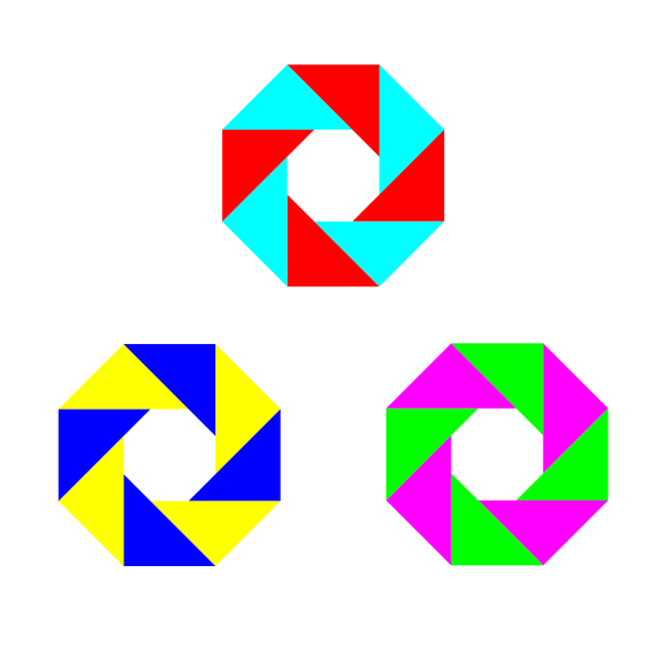 3,graphics,half,line,Logo,octogons,squares,symbol,svg,freesvgorg