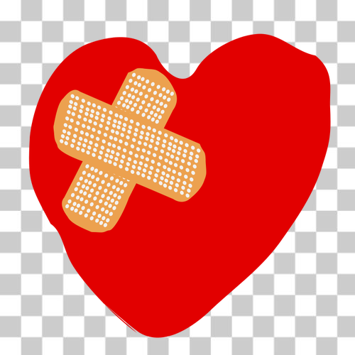 bandaid,brokenheart,clip-art,heart,hearts,illustration,love,symbol,svg,freesvgorg