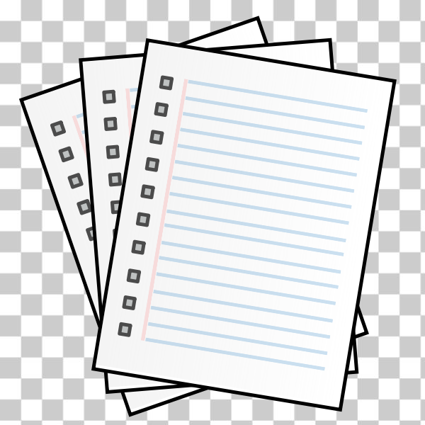document,lined,pages,paper,stacked,svg,freesvgorg