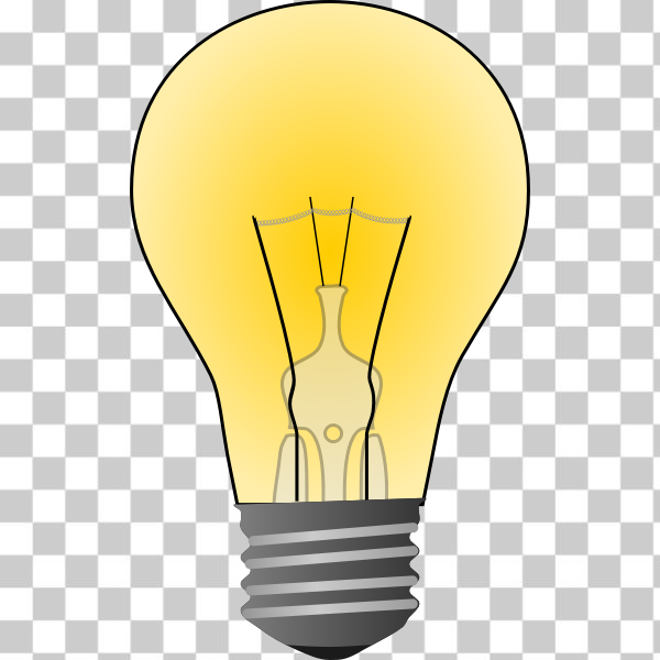 Icons,incandescent,lamp,light-bulb,lighting,Incandescent light bulb,svg,freesvgorg