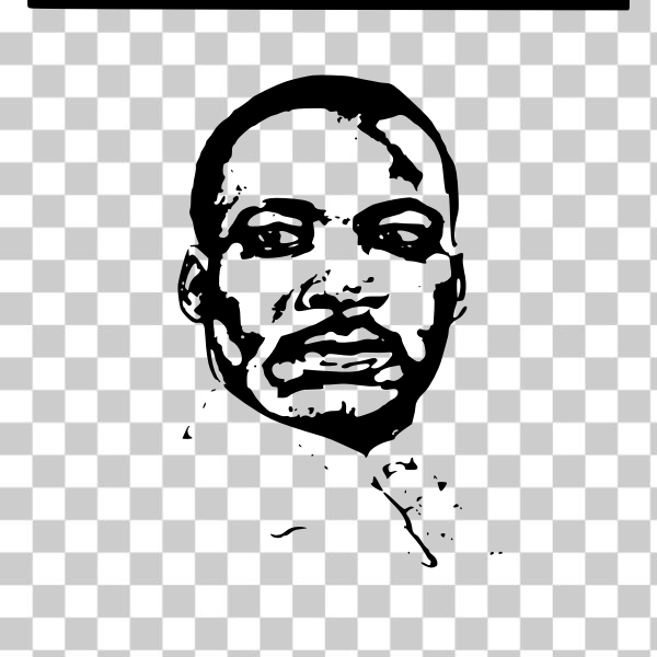 America,art,Emancipation,face,freedom,head,holiday,illustration,jaw,line-art,black and white,No expression,filter outline,luther,martinluther,svg,freesvgorg