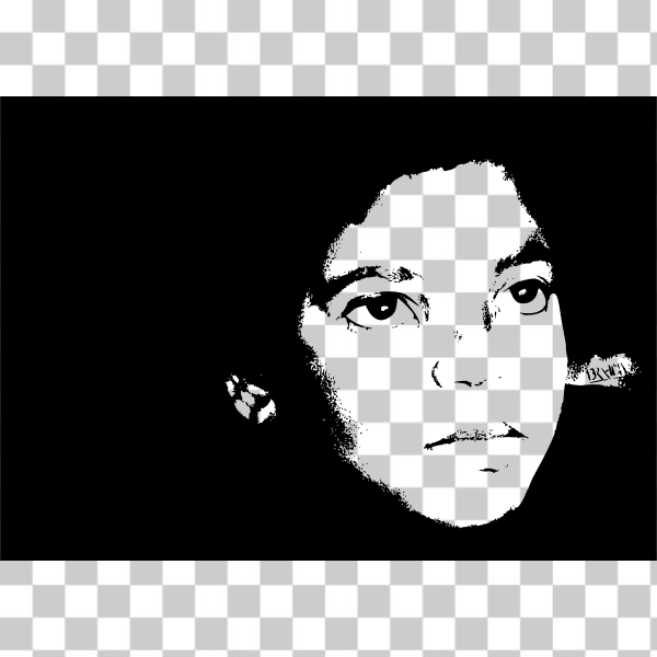 face,head,illustration,jaw,mouth,nose,black and white,Cheek,Forehead,No expression,http://www.ibrahimadiop.sitew.com,Michael+Jackson,svg,freesvgorg