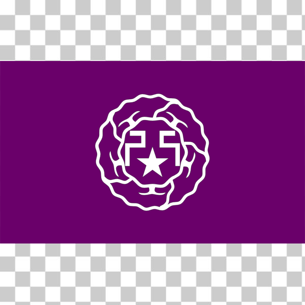 circle,emblem,flag,font,former,graphics,Hokkaido,Logo,magenta,purple,symbol,violet,Yakumo,svg,freesvgorg