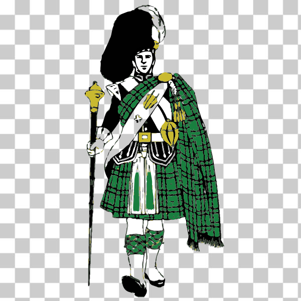 Costume design,Highlander,svg,freesvgorg,art,cartoon,clip-art,design,illustration,kilt,Scotland,silhouetted,Fictional character,Fashion illustration