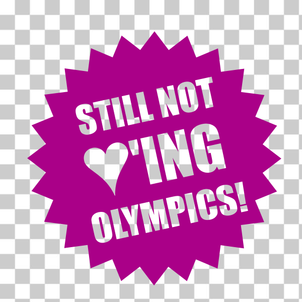 brand,font,graphics,illustration,Logo,magenta,pink,text,Still not loving Olympics,svg,freesvgorg